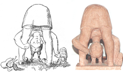 Upside-Down Jane from The Moffats